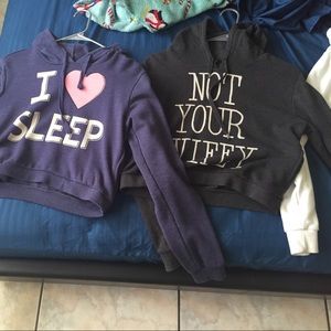 Graphic sweaters are sold separately not as bundle