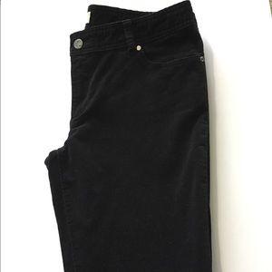 Michael Kors Black Corduroy Women's Pants