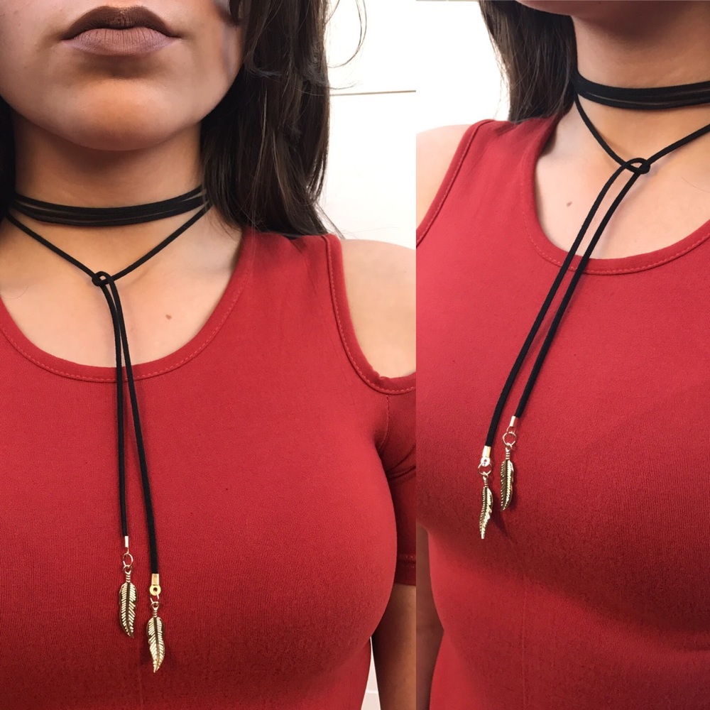 Leaves Lace Choker