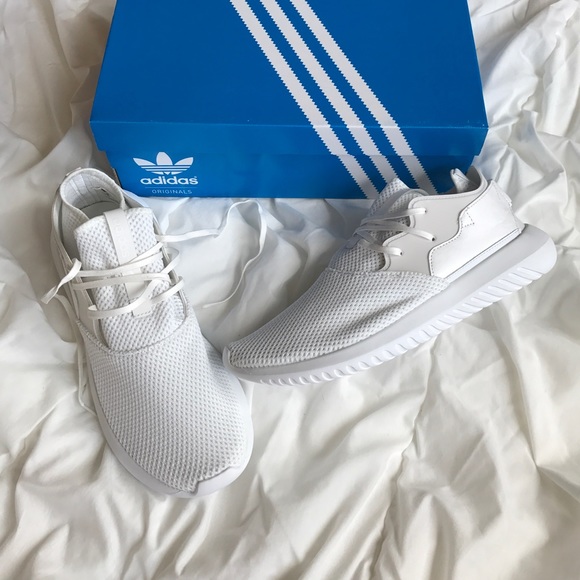 NWT adidas tubular entrap white - Picture 2 of 5