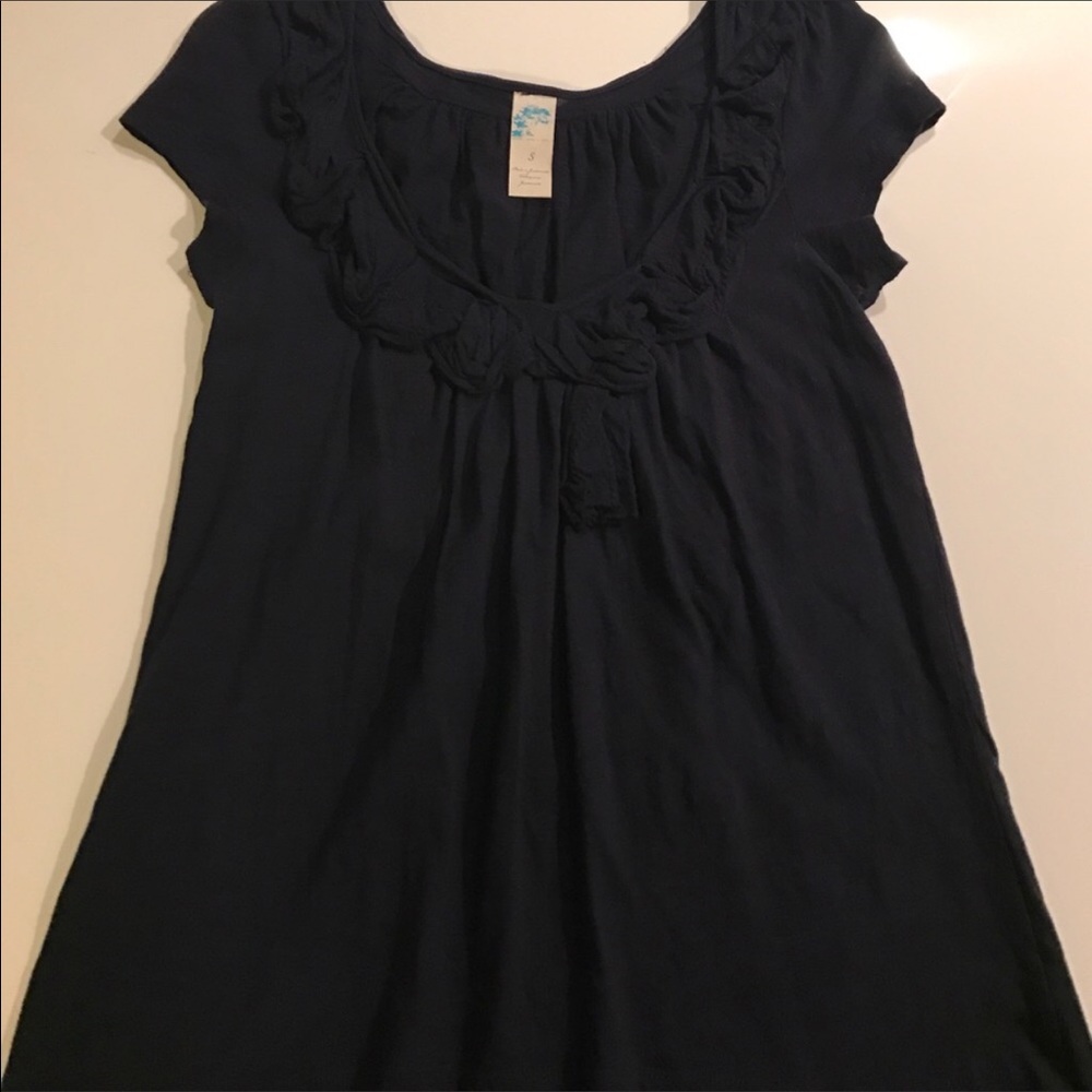 Dark Navy Anthro Tee