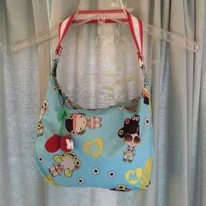 Harajuki Lovers Turquoise Hobo Bag