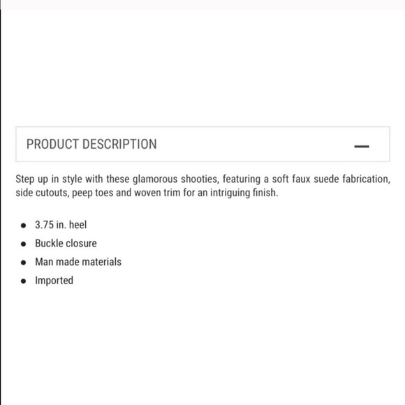 NIB Suede Cutout Booties - Picture 4 of 4