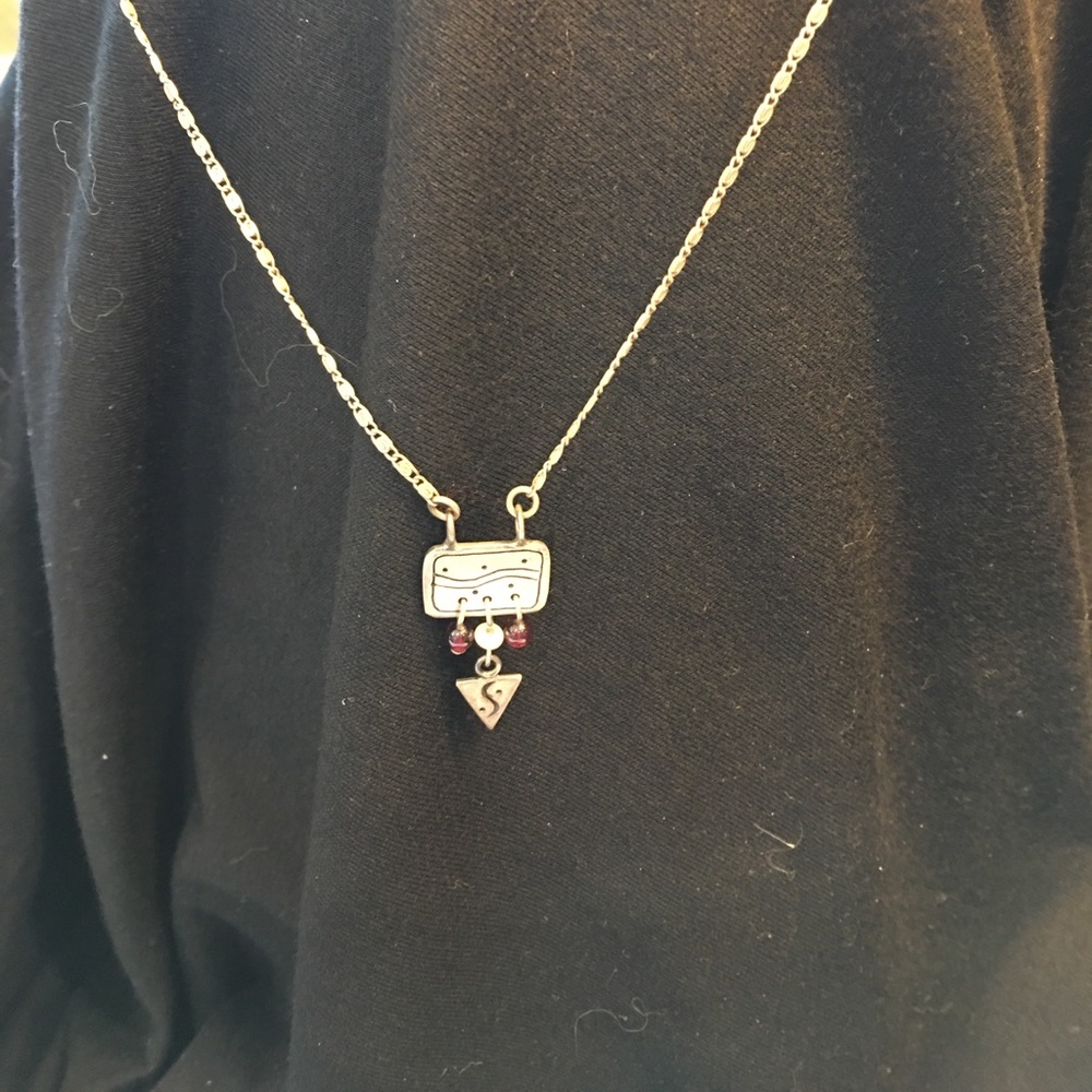 Silver necklace