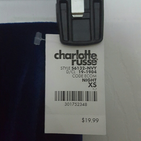 NWT: Velvet Midnight Blue Skater Skirt - Picture 2 of 2