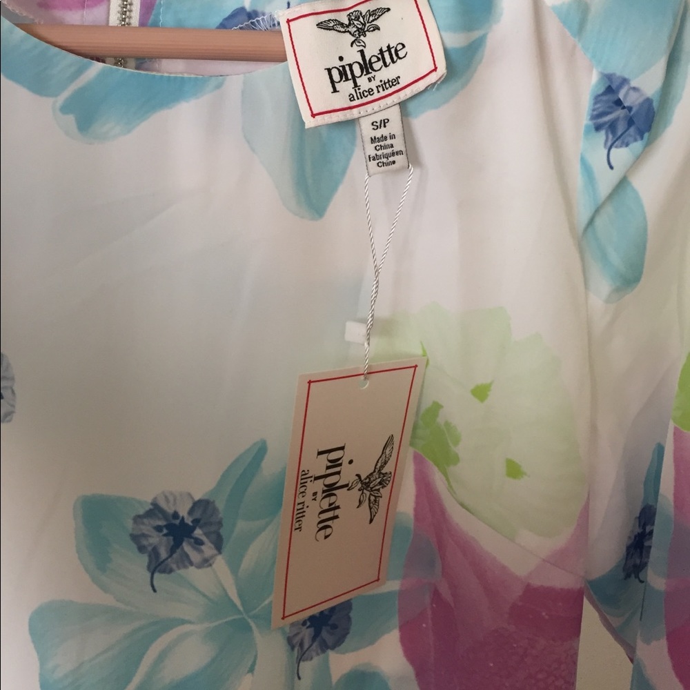 Alice Ritter Spring Light Floral Mini Dress - Picture 6 of 6