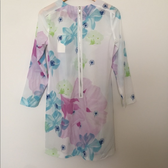 Alice Ritter Spring Light Floral Mini Dress - Picture 4 of 6