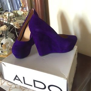 Some really fun Purple Wedges from Aldo