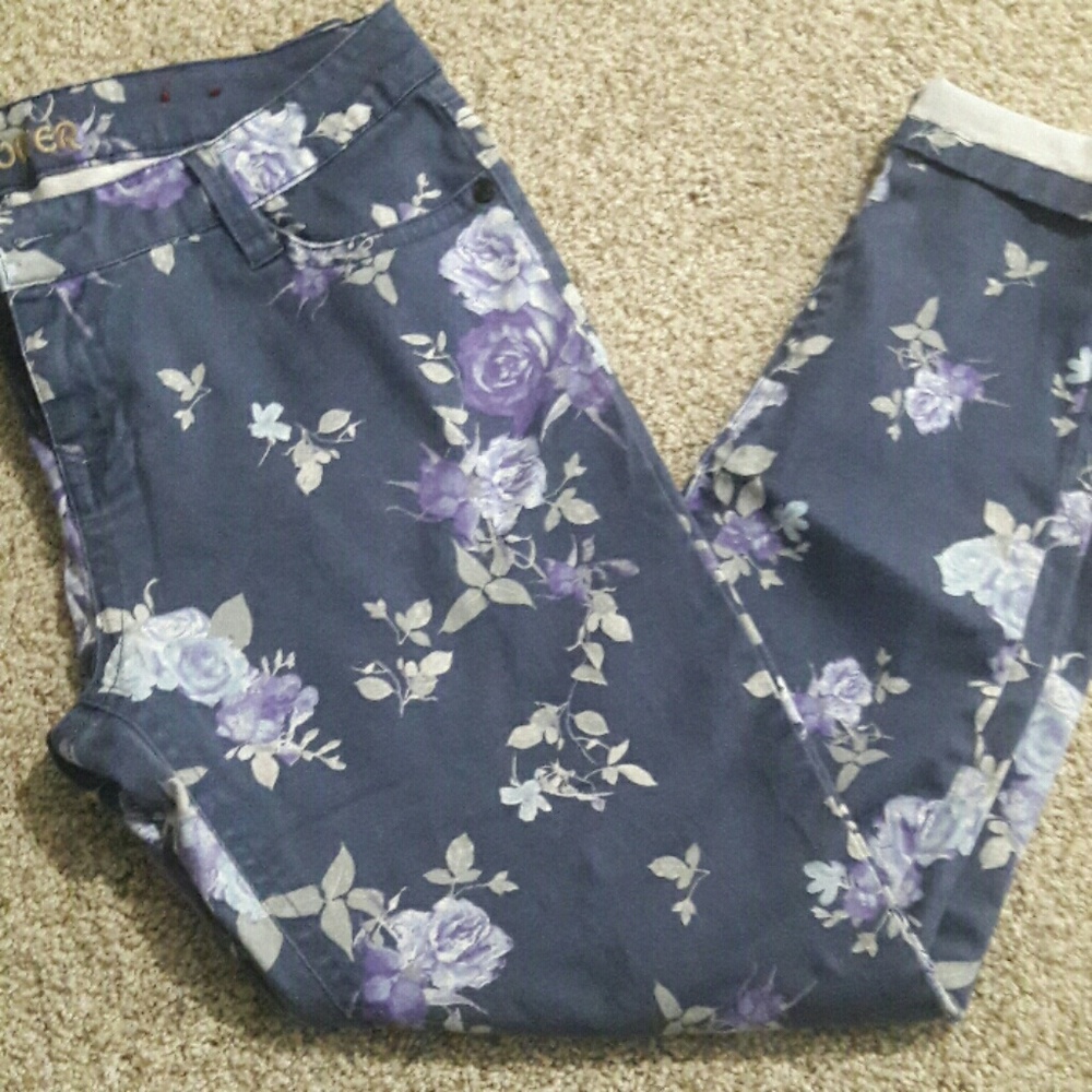 Purple rose Wallflower pants