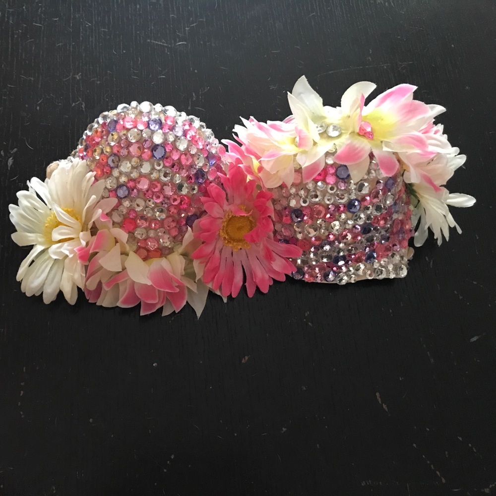 Festival flower bra