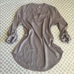 NWOT Gray Top