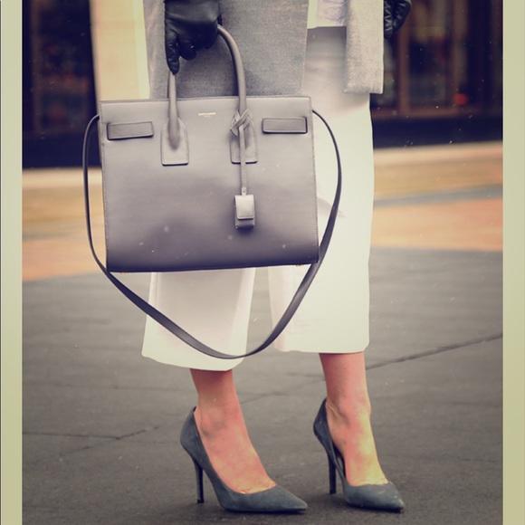 🎁 SOLD 🎁Brand new YSL sac de jour gray - rare - Picture 2 of 8