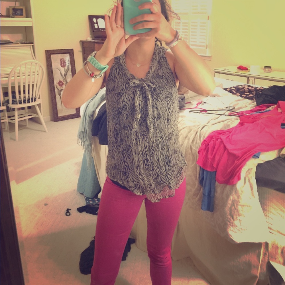 Cute Cynthia Rowley top S worn once or twice max