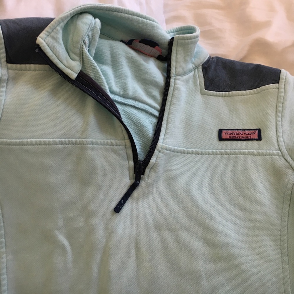 Vineyard vines original light blue shepherd