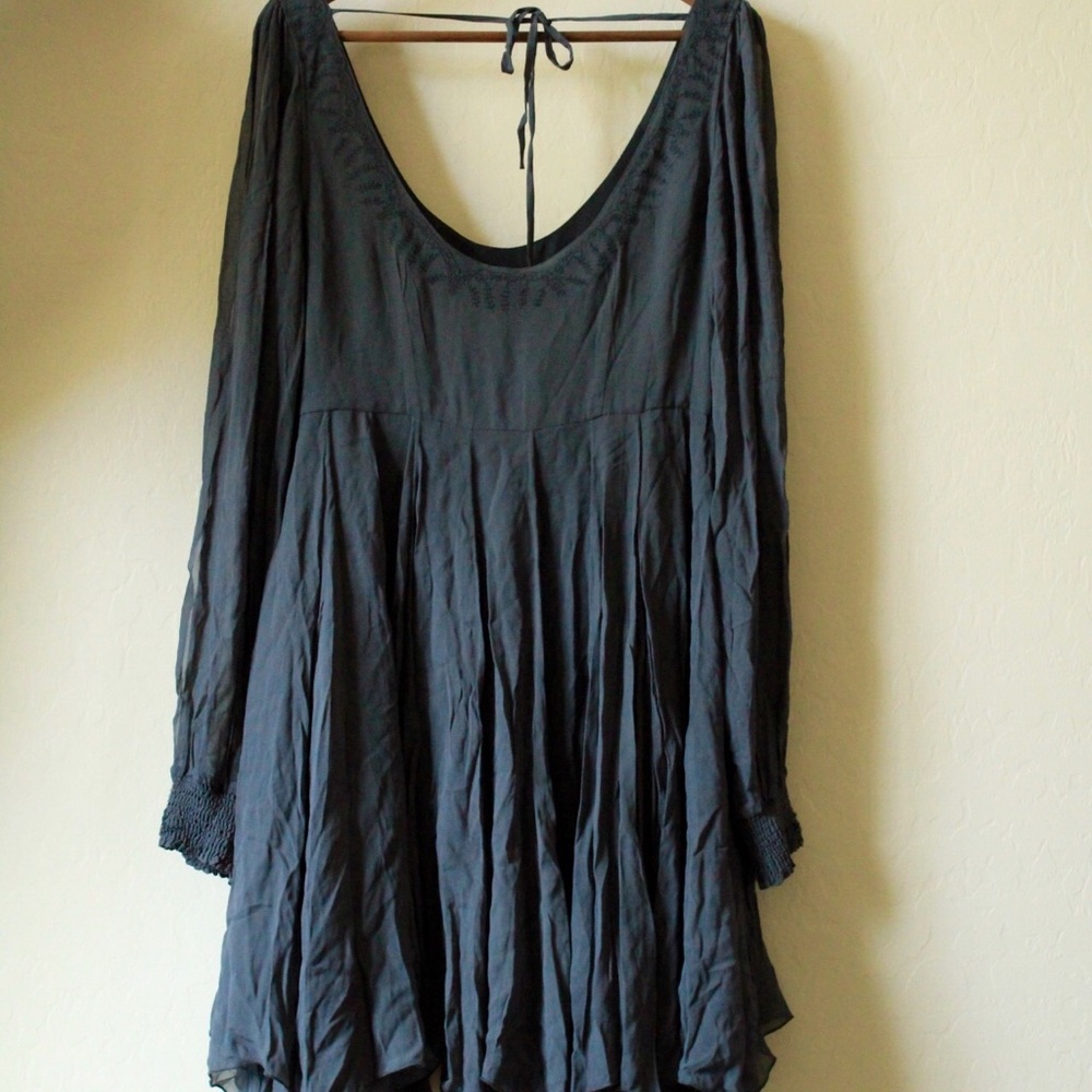Free People Tatiana Beaded Swing Dress