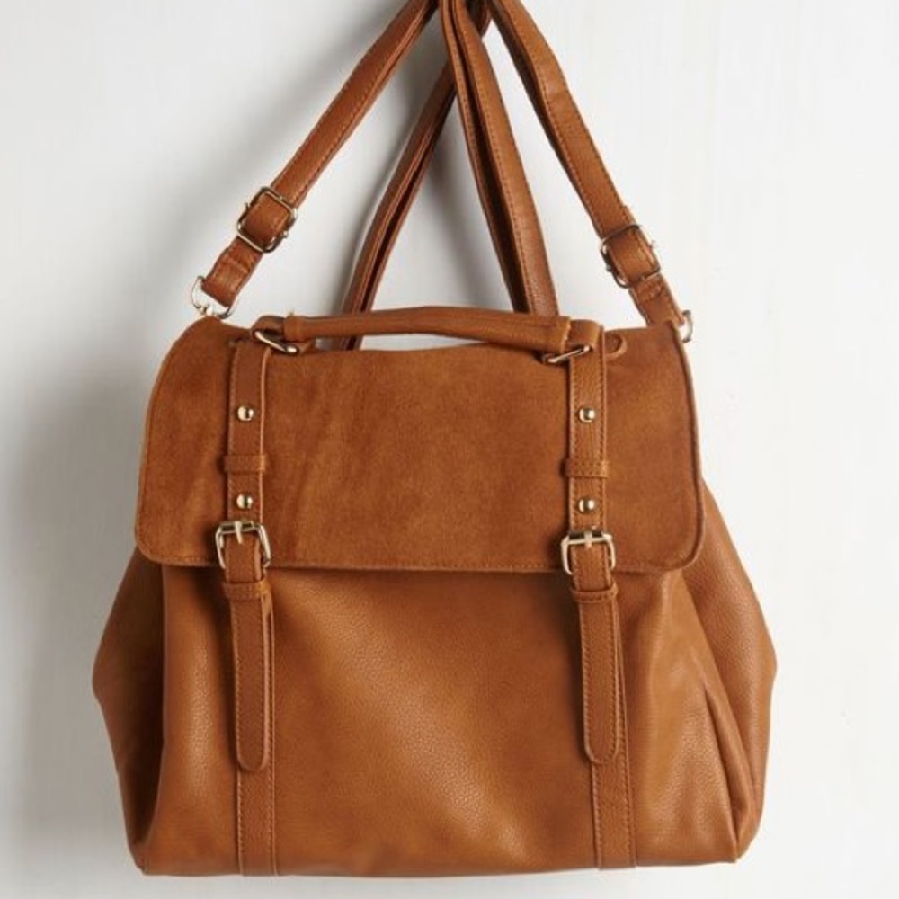 Modcloth Faux Leather Backpack