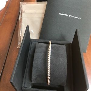 David Yurman silver bangle