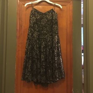 Lace Printed Dress