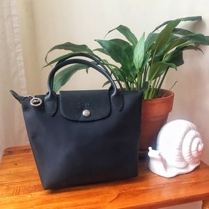 Longchamp "Le Planetes" short handle small tote