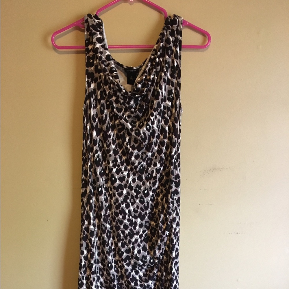 Ann Taylor leopard dress