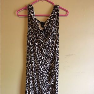 Ann Taylor leopard dress
