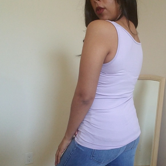 BASIC LAVENDER TANK TOP - Picture 2 of 4