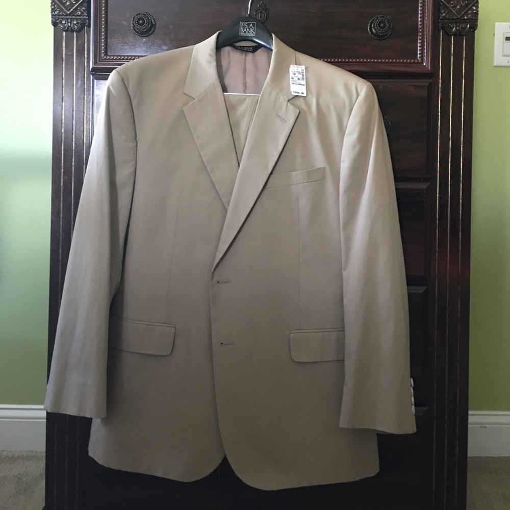 Men's Tan Suit