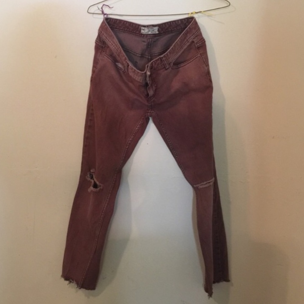 FP Distressed Jeans