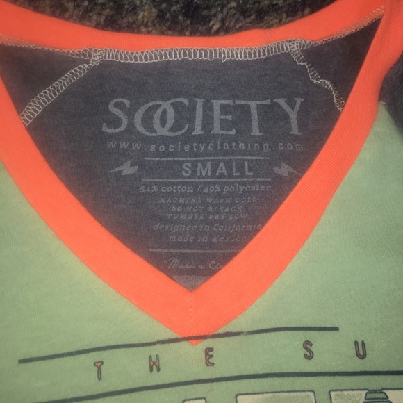 Society 3/4 shirt - Picture 2 of 2