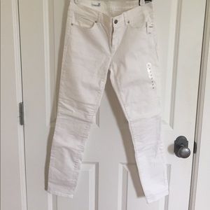 GAP white legging jeans - 27