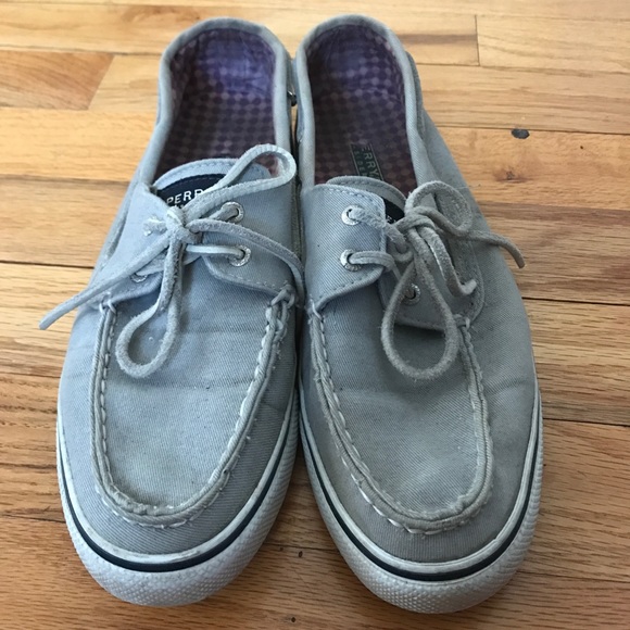 Gray sperrys - Picture 1 of 2