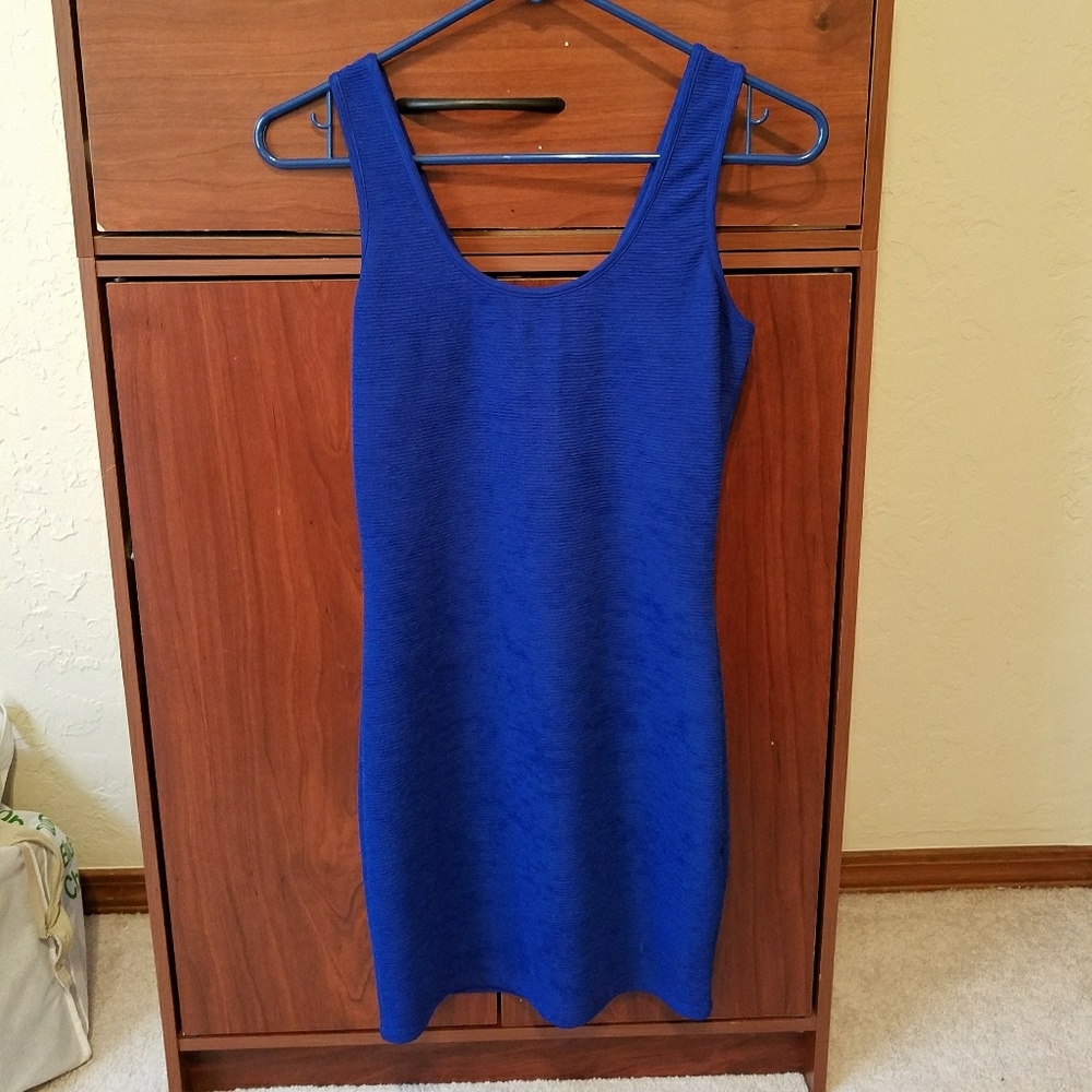 Blue dress