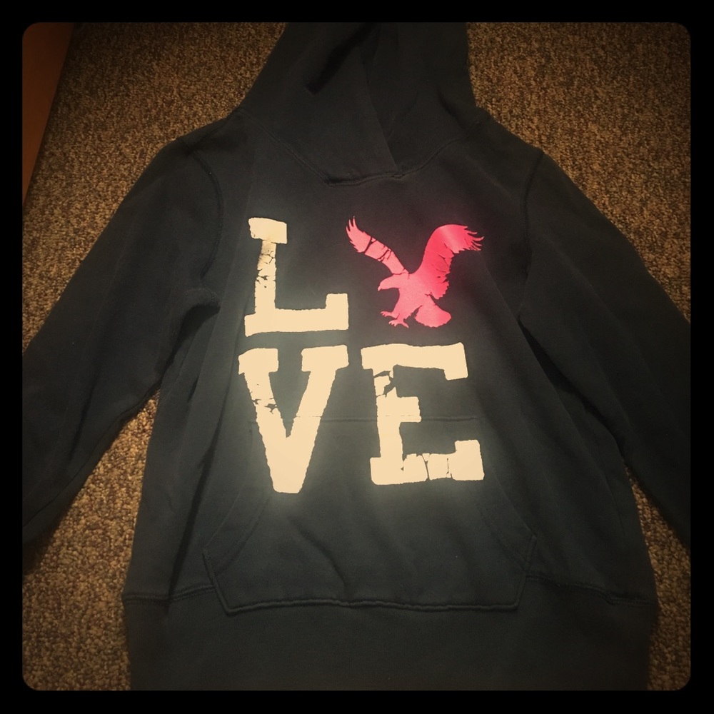 American eagle navy blue size M sweatshirt