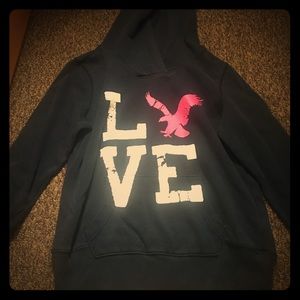 American eagle navy blue size M sweatshirt