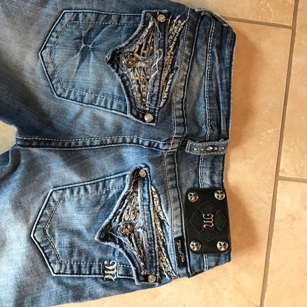 Miss Me skinny jeans Sz 27x33