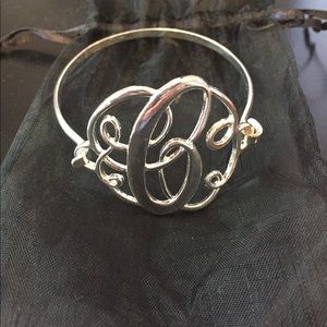 Monogram Initial "C" Bracelet