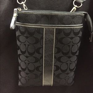 Faux coach crossbody purse