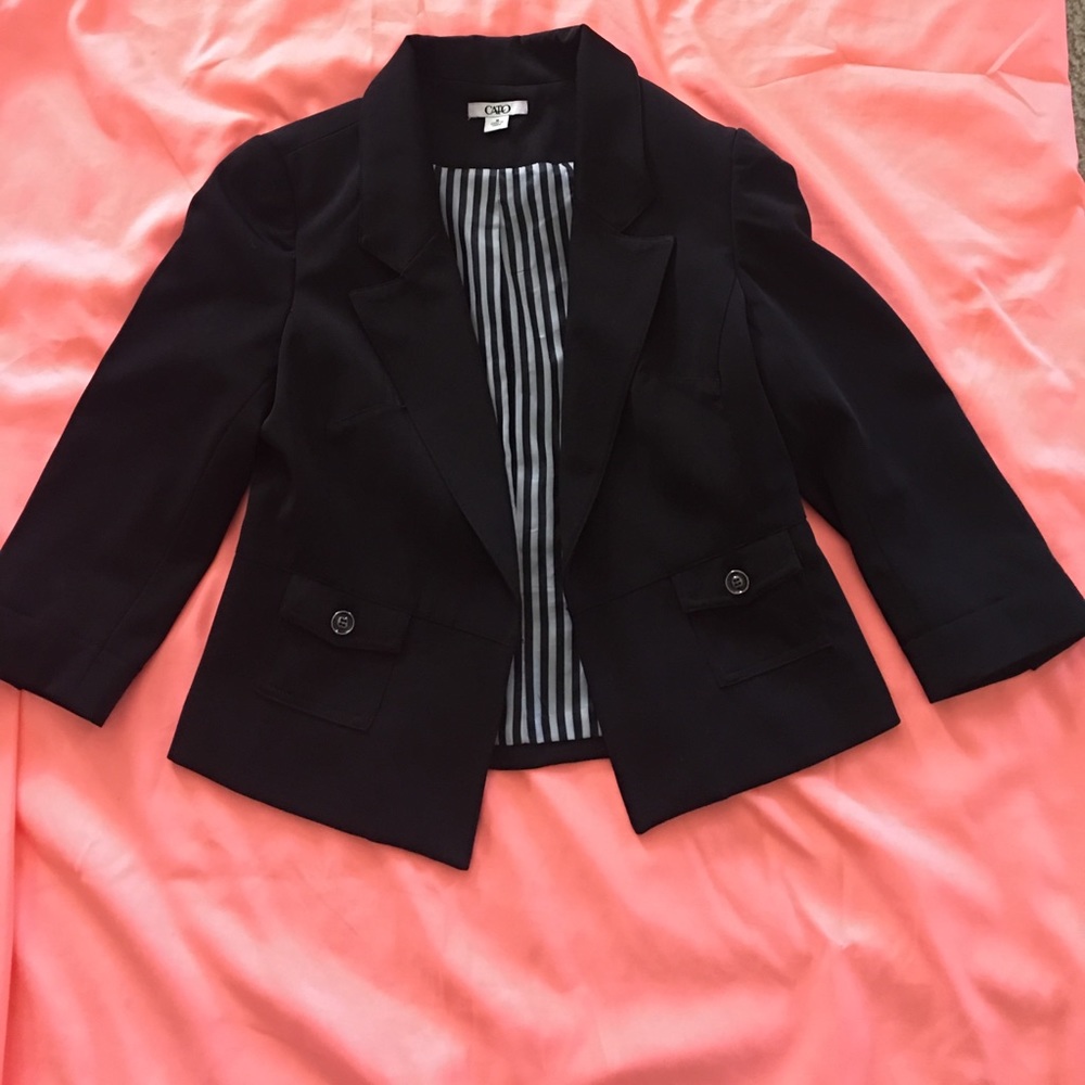 Ladies Black Blazer