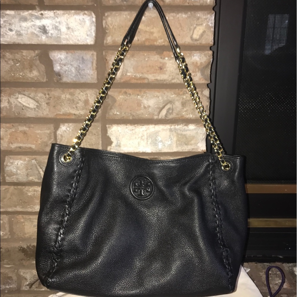 TORY BURCH MARION SLOUCH TOTE-EXCELLENT CONDITION