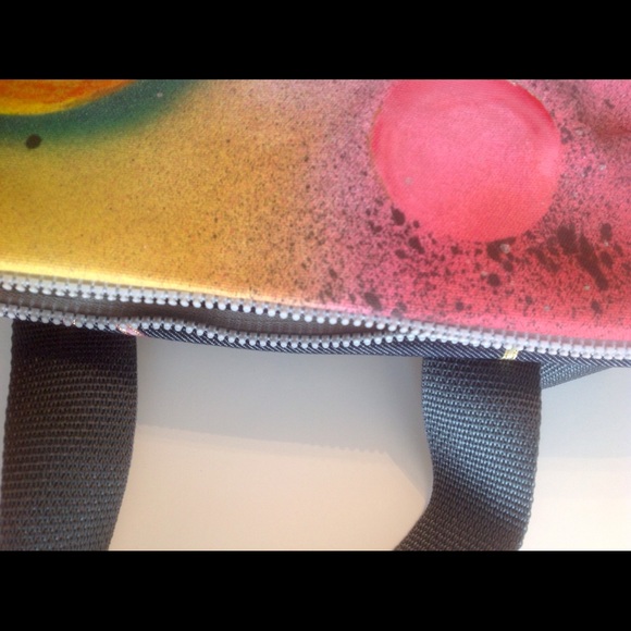 HP💐❤️🎉7/23 Backpack, unique original art, vegan - Picture 5 of 8