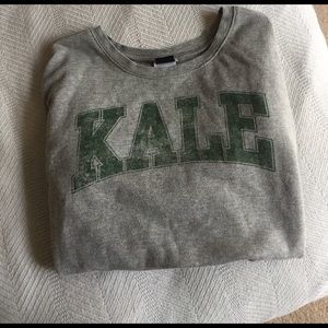 Kale crew neck sweater