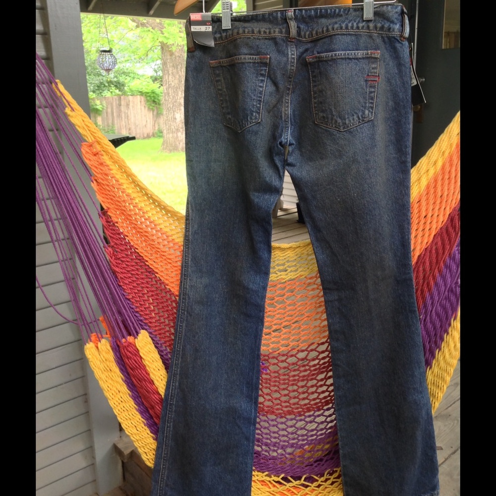 📣🎉🇺🇸 NWOT Z-Line, Dark Wash Diesel Jeans - Picture 3 of 4