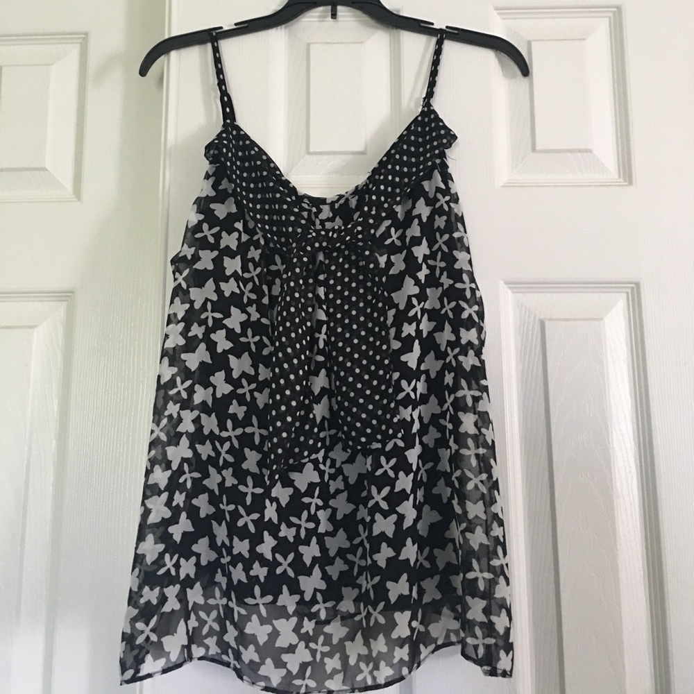 Spaghetti strap blouse