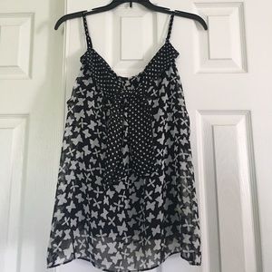 Spaghetti strap blouse