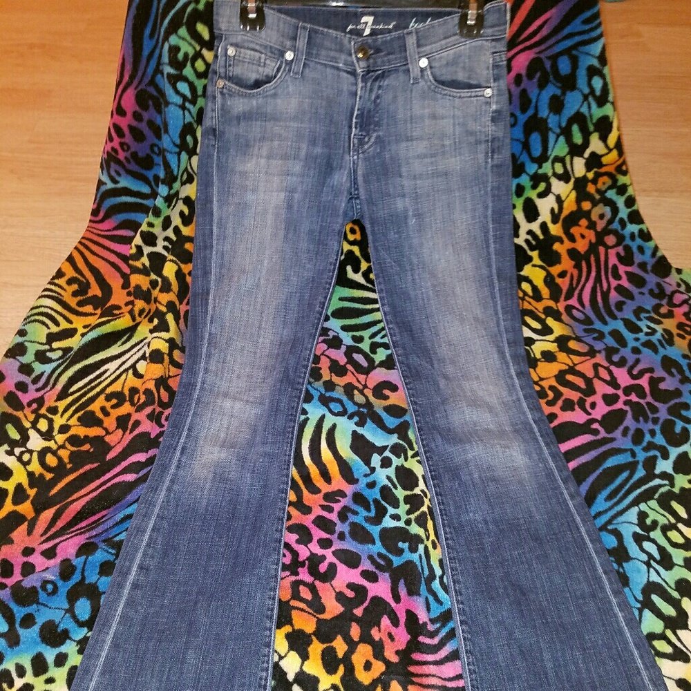 7 for All Man Kind Jeans 24x33 Boot Cut