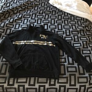 Glitter pullover sweater