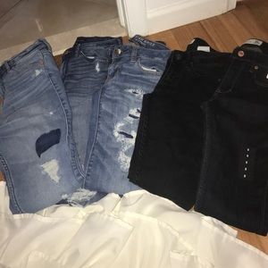 5 pairs of Women jeans