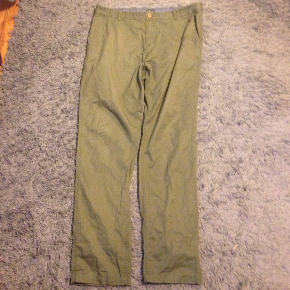 Obey slim fit khakis Urban outfitters