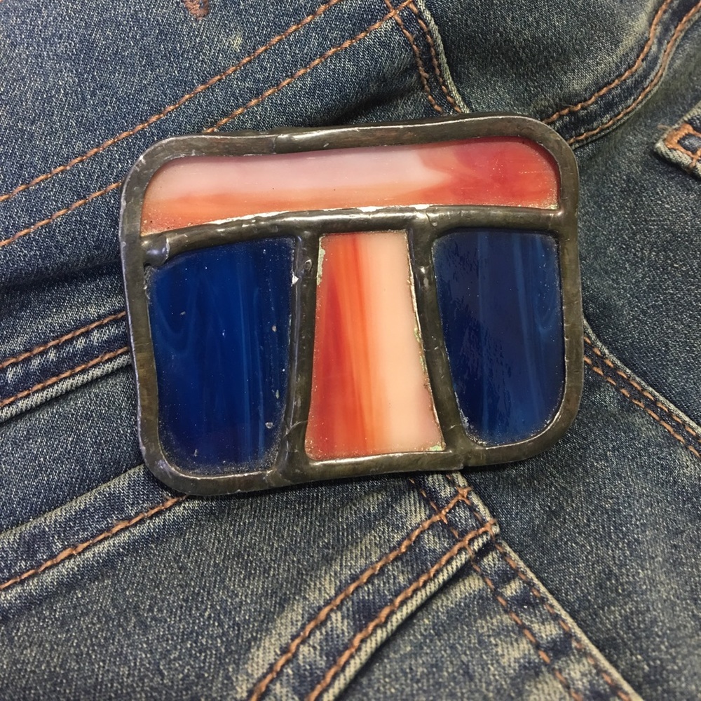 🍄 Vintage Mushroom Belt Buckle- Hippie, Boho✌🏼😌