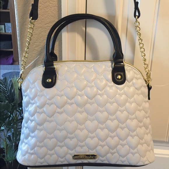 🌸NWT! BETSEY JOHNSON BOW DOME SATCHEL - Picture 4 of 6